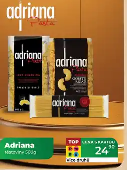 Tamda Foods Adriana těstoviny nabídka