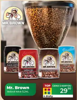 Tamda Foods Mr. Brown ledová káva nabídka