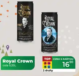 Tamda Foods Royal Crown cola nabídka