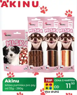 Tamda Foods Akinu Miska pamlska pro psy nabídka