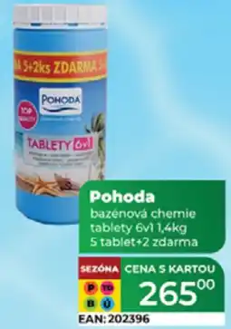 Tamda Foods Pohoda bazénová chemie tablety nabídka
