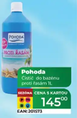 Tamda Foods Pohoda Čistič do bazénu proti řasám nabídka