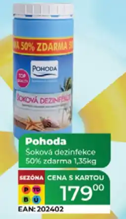 Tamda Foods Pohoda Šoková dezinfekce 50% zdarma nabídka