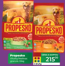 Tamda Foods Propesko Vitality/Wellnes granule nabídka