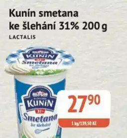 Coop hb Kunín smetana ke šlehání 31% nabídka