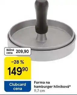 Tesco Forma na hamburger hliníková, 11,7 cm nabídka