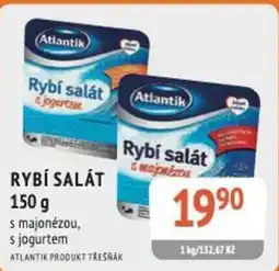 Coop hb Atlantik Rybí salát nabídka