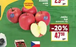 Billa Jablka fuji nabídka