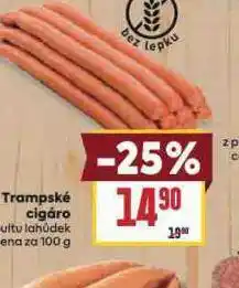 Billa Trampské cigáro nabídka