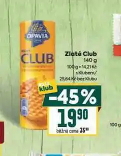 Billa Zlaté club nabídka