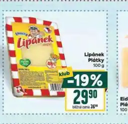 Billa Lipánek plátky nabídka