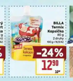 Billa Billa termix kapsička nabídka