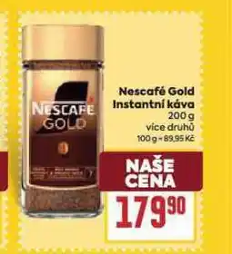 Billa Nescafé gold instantní káva nabídka