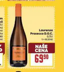 Billa Laurenza prosecco d.o.c nabídka