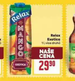 Billa Relax exotica nabídka