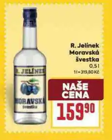 Billa R. jelínek moravská švestka nabídka