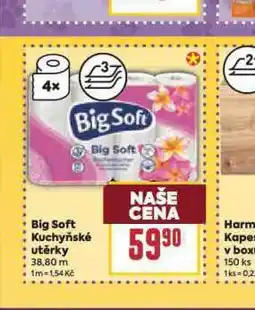 Billa Big soft kuchyňské utěrky nabídka