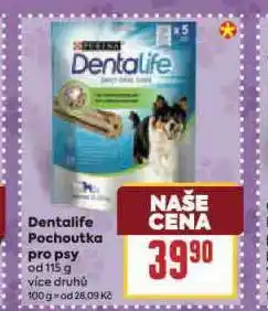 Billa Dentalife pochoutka pro psy nabídka