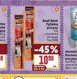 Billa Beef stick tyčinka pro psy nabídka