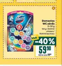 Billa Domestos wc závěs nabídka