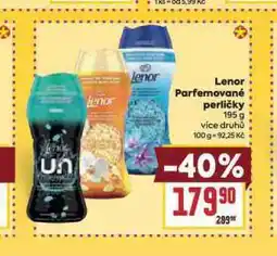 Billa Lenor parfémované perličky nabídka