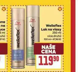 Billa Wellaflex lak na vlasy nabídka