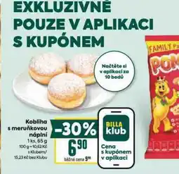 Billa Kobliha s meruňkovou náplní nabídka