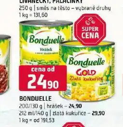 Terno Bonduelle hrášek nabídka