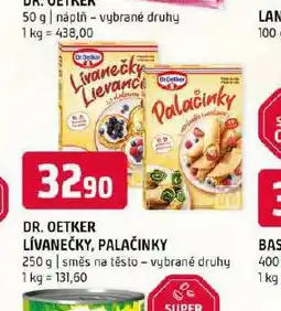 Terno Dr. oetker palačinky nabídka