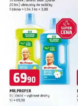 Terno Mr. proper čistič nabídka