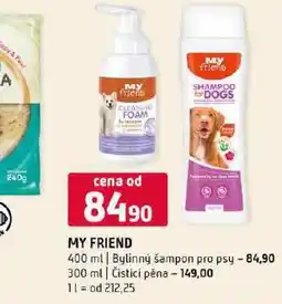 Terno My friend bylinný šampon pro psy nabídka