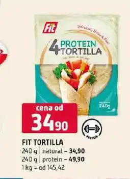 Terno Fit tortilla nabídka