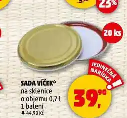 Penny Market Sada víček nabídka