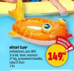 Penny Market Dětský člun nabídka