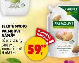 Penny Market Palmolive tekuté mýdlo nabídka