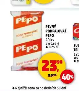 Penny Market Pepo pevný podpalovač nabídka
