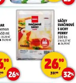 Penny Market Svačinové sáčky s uchy nabídka