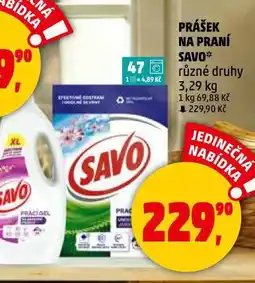 Penny Market Savo prášek na praní nabídka