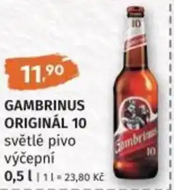 Coop hb Gambrinus originál 10 nabídka