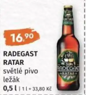 Coop hb Radegast Ratar nabídka