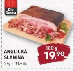 Coop hb Anglická slanina nabídka