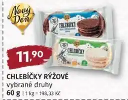 Coop hb Chlebíčky rýžové nabídka