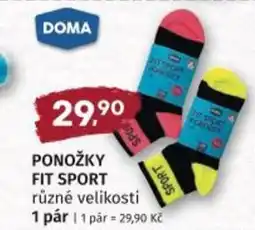 Coop hb DOMA Ponožky fit sport nabídka