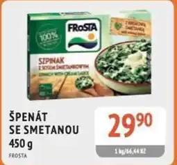 Coop hb Špenát se smetanou nabídka