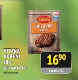 Coop hb VITANA Koření nabídka