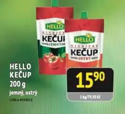 Coop hb HELLO Kečup nabídka