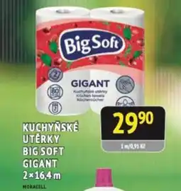 Coop hb Kuchyňské utěrky Big soft Gigant nabídka