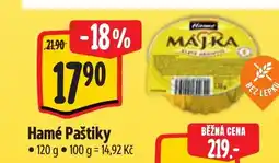 Albert Hamé Paštiky nabídka