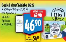 Albert Česká chuť Máslo 82% nabídka