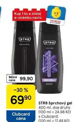 Tesco STR8 Sprchový gel, 400 ml, dva druhy nabídka